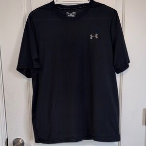Under Armour Men's Black Short Sleeve Tee